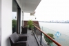 Lake view two bedrooms apartment for rent in Quang Khanh st, Tay Ho